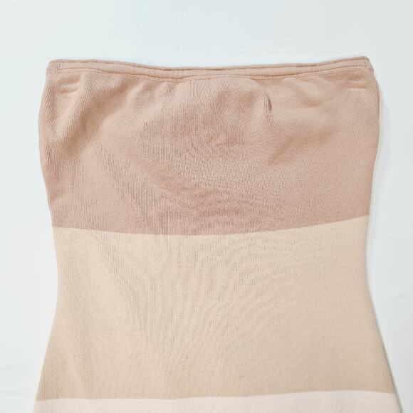 Superdown Perla Ombre Mini Dress in Nude Ombre Small - Picture 3 of 11